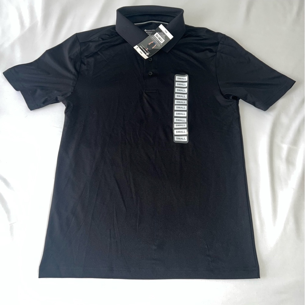 Black Mens‎ NWT Small Polo Shirt
